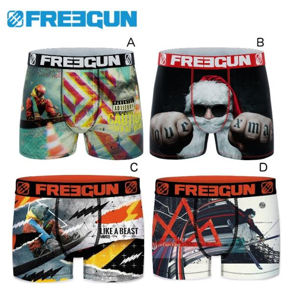 SNOWシリーズ スノー FREEGUN フリーガン 男性用 ボクサーパンツ BOXERPANTS ...