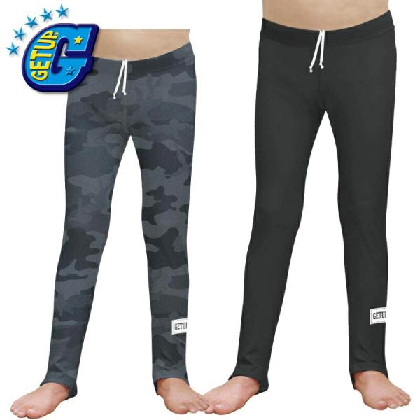 ラッシュレギンス トレンカ キッズ 水着 水陸両用 GETUP GRT-391 スパッツ UVケア ...