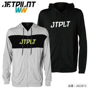 JETPILOT ジェットパイロット ラッシュシャツ 長袖 メンズ ラッシュガード ジェットスキー VAULT HOODED JA22613｜jsptokai