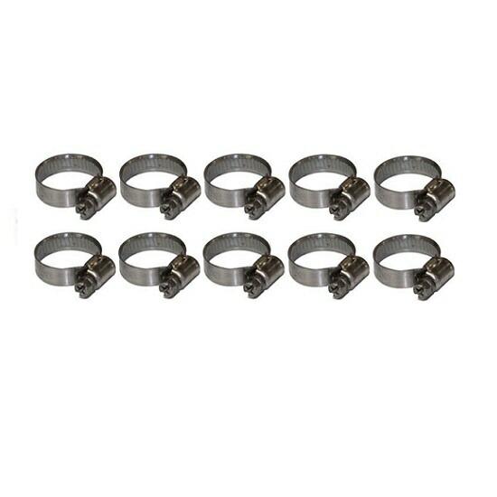 JL50-1625 ステンレス ゼブラ ホースクランプ 16~25mm 水上バイク ジェットスキー ...
