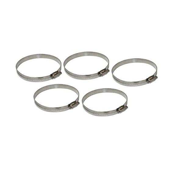 JL50-6080 ステンレス ゼブラ ホースクランプ 60~80mm 5個入 水上バイク ジェット...