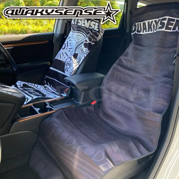 QUAKYSENSE クエーキーセンス YOLOマルチマット カーシートカバー ウエット素材 座席カ...
