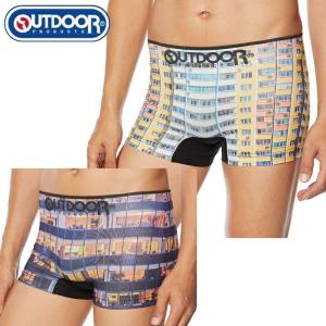 OUTDOOR アウトドアボクサーパンツ 建物 ストレッチ アウトドア メンズ outdoor 男性下着｜jsptokai