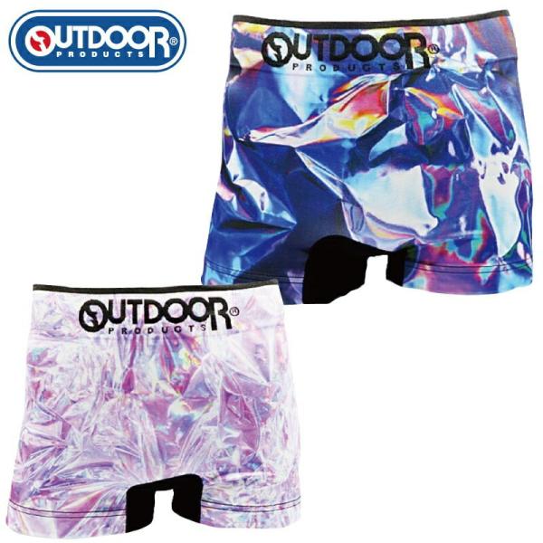 OUTDOOR アウトドアボクサーパンツ ホログラム ストレッチ/アウトドア/メンズ/outdoor...