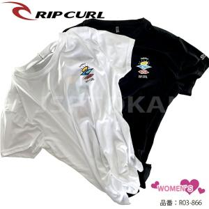 RIPCURL SEARCH UV MUSCLE TEE レディース ラッシュガード 速乾 マリンスポーツ ジェットスキー サーフィン SUP マリンスポーツ｜jsptokai