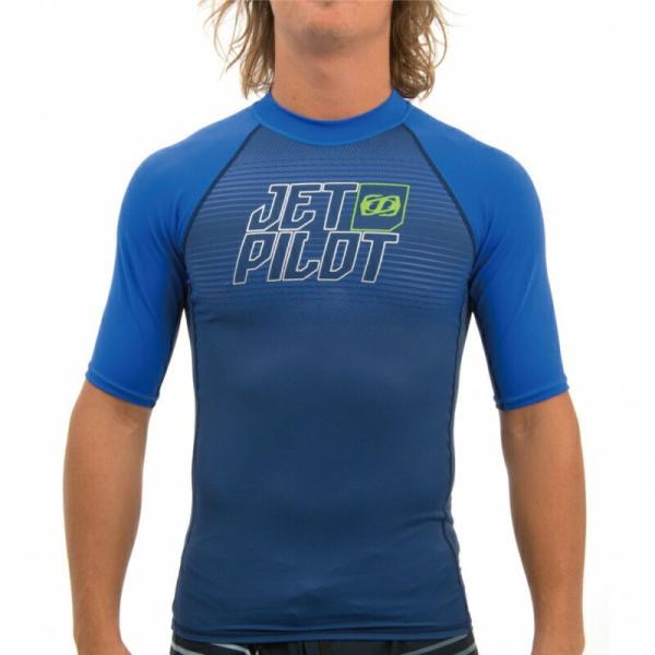 JETPILOT ジェットパイロット コープ ラッシュシャツ 半袖 メンズ ラッシュガード ジェット...