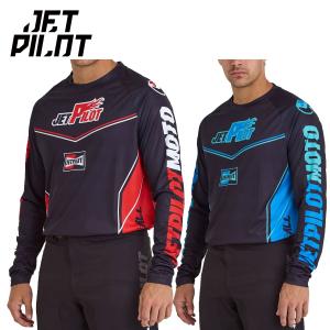 JETPILOT ジェットパイロット ラッシュガード メンズ RX MOTO JERSEY ジャージ ジェットスキー S24618  2025新作｜jsptokai
