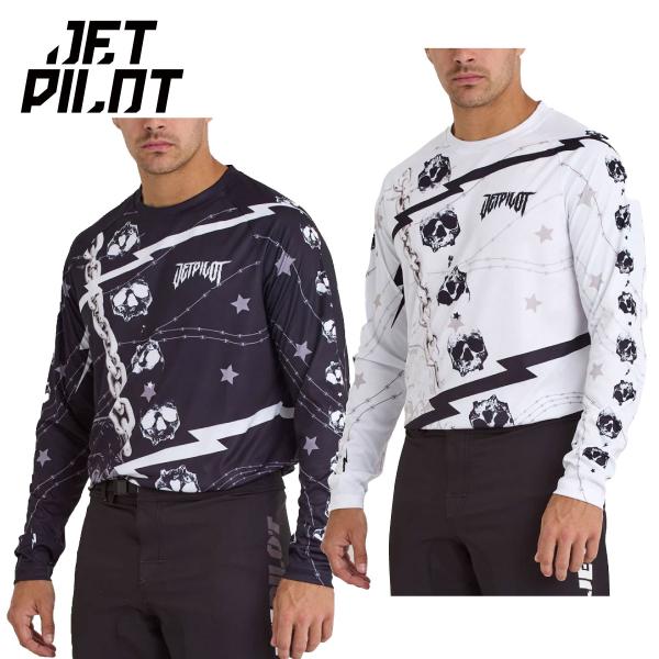 JETPILOT ジェットパイロット ラッシュガード メンズ THRILLSEEKEER JERSE...
