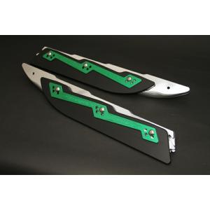 SE ビレットアジャスタブル スポンソン ULTRA310 300 260 250 LX グリーン KAWASAKI カワサキ ジェットスキー JETSKI SE-101025GR｜jsptokai
