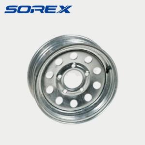 【送料別途品】SOREX  ソレックス タイヤホイール 【 12インチ ホイールのみ 】   純正　ガルバナイズド SRX-039G｜jsptokai