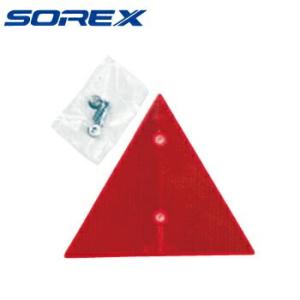ST-015-2　SOREX　三角反射板 リフレクター 取付け縦穴 トレーラーパーツ ソレックス トレーラー部品 ボートトレーラー｜jsptokai