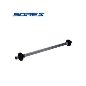 【送料別途品】ソレックス SOREX アクスルASSY【 NS-16F 】  ST-108-02 SOREX 純正 トレーラーパーツ   【メーカー直送品/代引不可】　｜jsptokai
