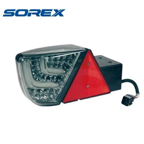 アドバンスト LEDコンビネーションランプ ワイド 左右区別アリ ST-122-1 トレーラー部品 ...