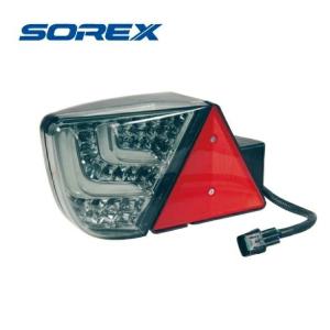 アドバンスト LEDコンビネーションランプ ナロー 左右区別有リ ST-122-2 トレーラー部品 灯火類 SOREX ソレックス｜jsptokai