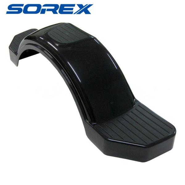 SOREX ソレックス ステップフェンダー トレーラー部品 ボートトレーラー ジェットスキー 黒 純...