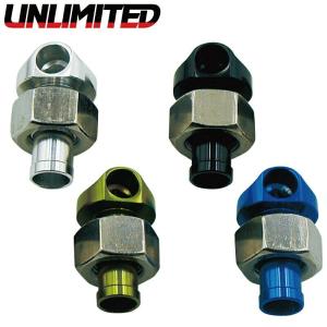 UNLIMITED アンリミテッド アルミ バイパス ノズル 1/20° ホース刺口φ13mm ジェットスキー 水上バイク UL008｜jsptokai