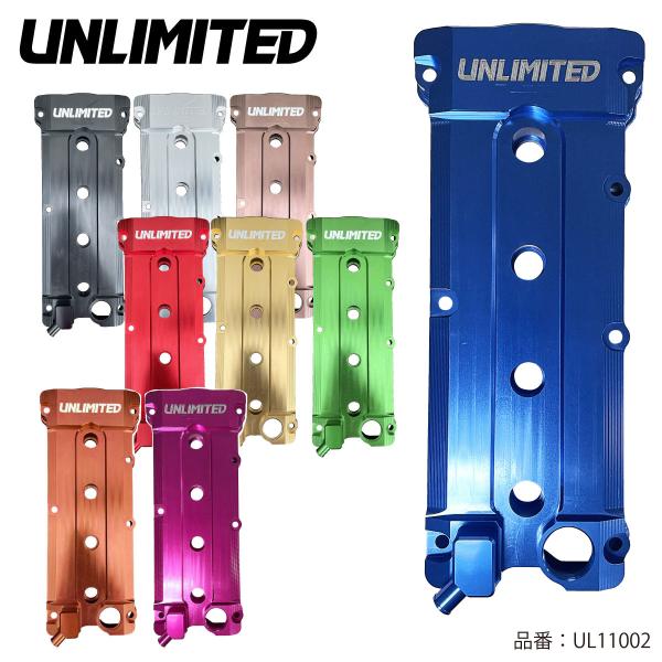 UNLIMITED アンリミテッド ビレットカムカバー Kawasaki カワサキ 4ストローク用 ...