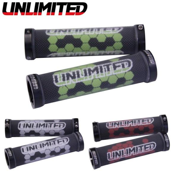 UNLIMITED アンリミテッド ロックグリップ ハニカム HONEYCOMB ハンドルグリップ ...