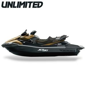 UNLIMITED アンリミテッド シートカバー Kawasaki ULTRA 310LX (2022) ゴールド 水上バイク ジェットスキー UL50005｜jsptokai