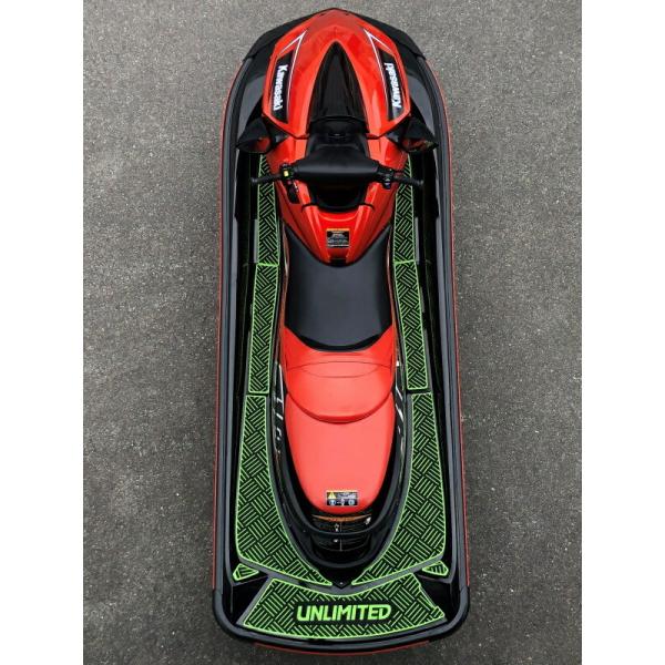 UNLIMITED アンリミテッド デッキマット テープ付き ULTRA用 チェッカー Kawasa...
