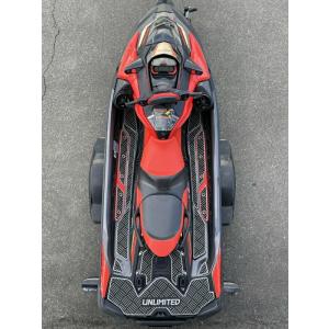 SEADOO デッキマット テープ付き  RXT-X チェッカー 各色 UNLIMITED UL51121　ジェットスキー  シードゥ　 BOMBARDIER｜jsptokai