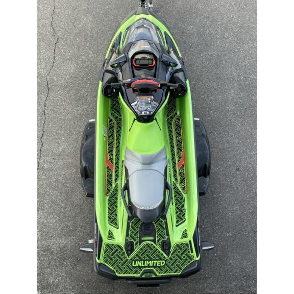 UNLIMITED アンリミテッド SeaDoo デッキマット テープ付 RXT-X レクタングル ...