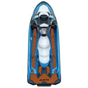 UNLIMITED アンリミテッド SeaDoo デッキマット テープ付 RXT230/GTX/GTX LTD/WAKE PRO 230 (2019-) レクタングル ジェットスキー 水上バイク UL51132｜jsptokai