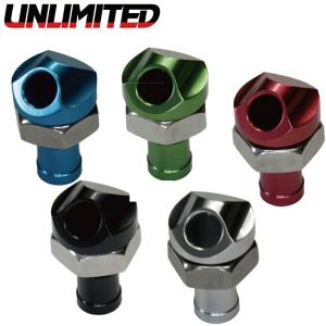 UNLIMITED アンリミテッド アルミ バイパス ノズル 1/2 45° ホース刺口φ13mm ジェットスキー 水上バイク UL56009｜jsptokai