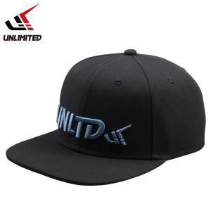 2025新作 UNLIMITED 帽子 LOGO CAP アンリミテッド ブランドロゴ 刺繍 キャップ ULC0651｜jsptokai