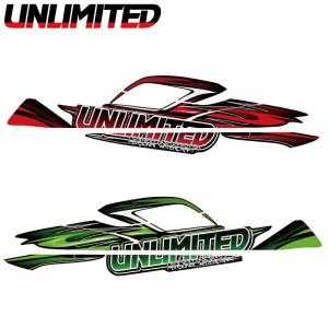UNLIMITED アンリミテッド デカールキット Kawasaki SX-R1500 トランスフォームフード用 ジェットスキー 水上バイク JETSKI PWC ULDK-1500SXRTR｜jsptokai