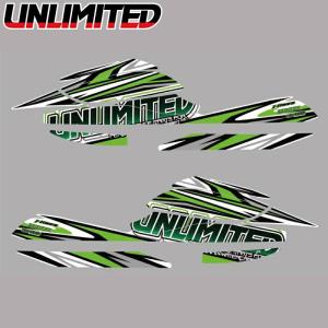 UNLIMITED アンリミテッド デカールキット 800SX-R ノーマルフード用 ジェットスキー 水上バイク JETSKI PWC ULDK-800SXR｜jsptokai