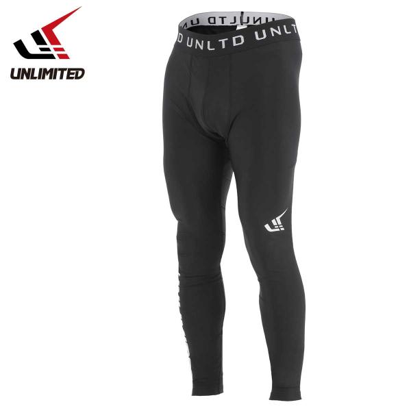 2025新作 UNLIMITED LEGGINS メンズレギンス UV紫外線対策 アンダーウェア 黒...