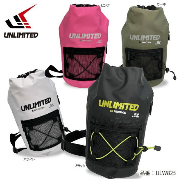 UNLIMITED アンリミテッド ドライバッグ 防水バッグ ショルダー 海 プール ボディバッグ ...