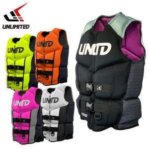 UNLIMITED アンリミテッド ライフジャケット 大人用 メンズ ジェットスキー ネオベスト 小型特殊 UV0501｜jsptokai