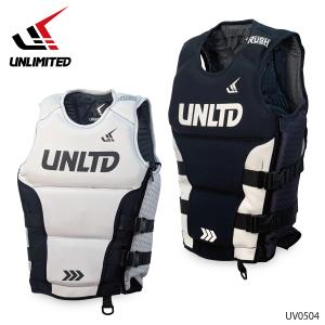 UNLIMITED アンリミテッド ライフジャケット サイドエントリー ジェットスキー ネオベスト 小型特殊 UV0504｜jsptokai