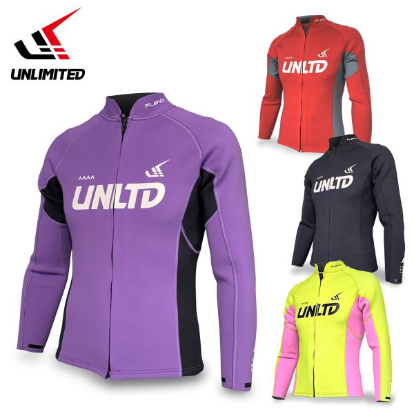 UNLIMITED FLEAD ウェットジャケット ウェットスーツ メンズ レディース ジェットスキ...