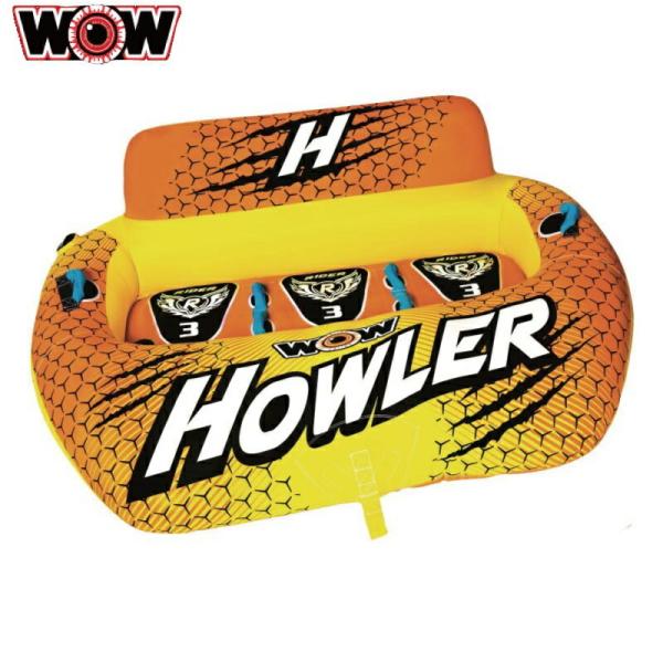 WOW ワオ HOWLER3 トーイングチューブ 3名 ハウラー3 ウォータートーイ W20-105...
