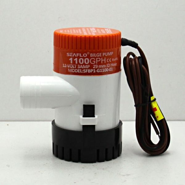 ビルジポンプ 1100GPH 12V YHO-BL1100