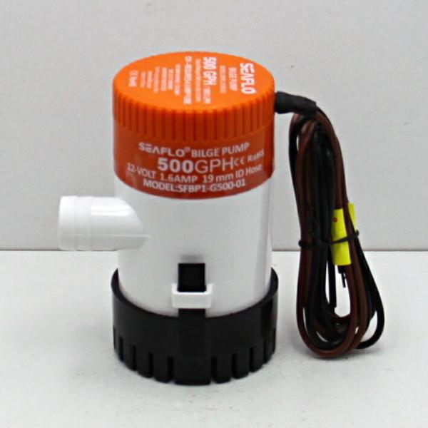 ビルジポンプ 500GPH 12V YHO-BL500