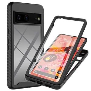 Pixel 7用 ケース Cheellu Google Pixel 7 スマホケース Pixel 7用 カバー 両面強化ガラス+TPU 軽量 3
