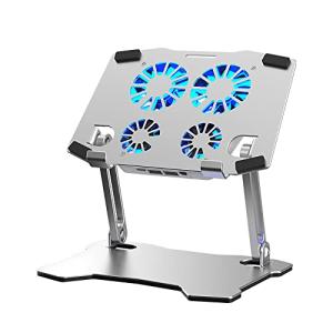 タブレット スタンド iPad 冷却ファン アルミ合金製
