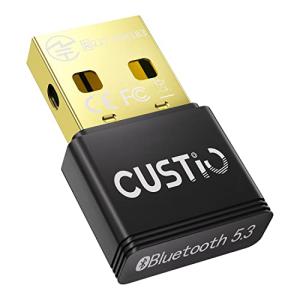 【革新のBluetooth5.3技術&amp;遅延ゼロ】Bluetoothアダプタ Bluetooth USB アダプタ 簡単な操作 ドライバー不要 超