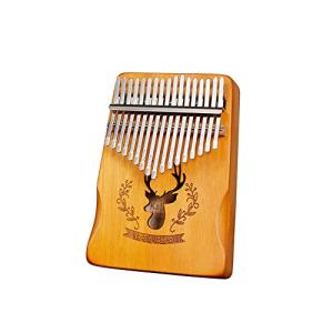 YUANSHENG 17鍵カリンバ 親指ピアノ Kalimba 17音の指ピアノ