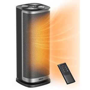 リモコン付 12時間タイマー 5種モード セラミックヒーター ヒーター