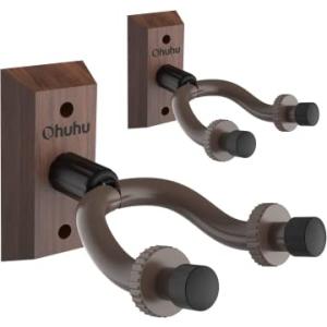 ギターハンガー 壁掛け 2個セット Ohuhu ギターホルダー