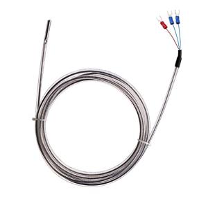 熱電対 Kタイプ 0-200℃ 温度センサ PTFE 全長5m 温度検知工具