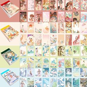 シール Rickton 200枚 コラージュシール フレークシール メモ型シール帳 シールノート ステッカー 和紙 可愛いシール シールブック