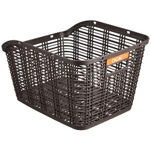 オージーケー技研 うしろ用バスケット RB-005(固定式うしろ用バスケット )こげ茶 自転車用