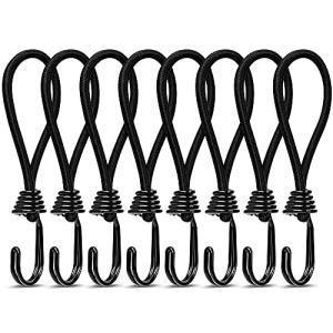 XADMIN 張綱ツインフック ロープ張り ロープフック テントフック ストレッチコード テントアクセサリー キャンプ用 コード ストラップ ア