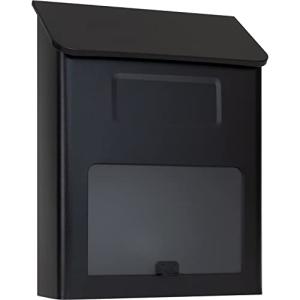 カバポスト 郵便ポスト リフォーム専用 壁掛け 薄型 ポスト郵便受け アラタ 黒 arata2